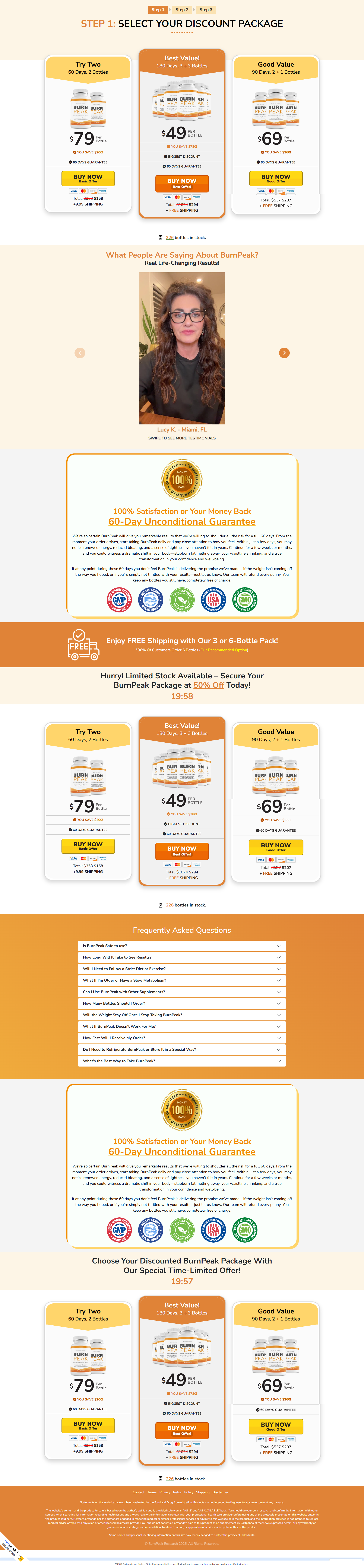 BurnPeak - CPDA - DTC - Front